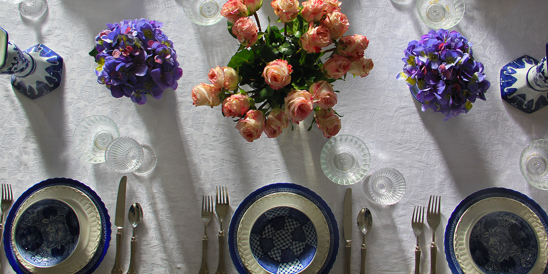 Z&T - Classic Blue & White Tableware